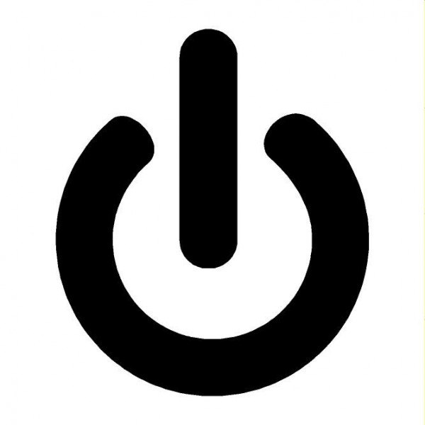 simbol indikator power laptop